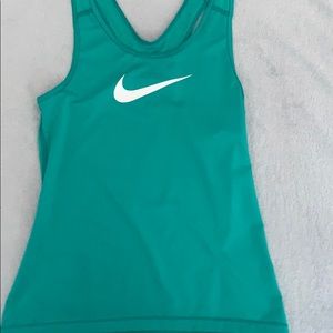 Teal Nike Workout Tank Top